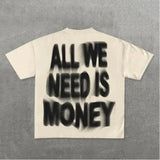 Spring And Summer Minority Design Pure Cotton Short Sleeves 2024 New High Street Retro Half-Outfit
