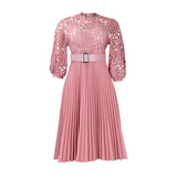 Fongt Dress Summer Lace Hook Sexy Hollow Dress Dress Dress