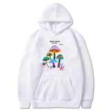 Sweatshirt Colorful Mushroom Print Hooded Casual