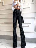 Elastic Slim With Belt Jeans-Outfit