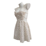 Fongt Embroidered Large-Dew Back Pajamas Women's Model 2025 New Summer Thin Pure-Bstice Lace Sling Skirt