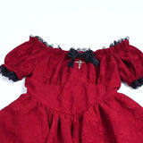 Autumn New Women's Wear Dark Style Elegant Slim Texture Fabric Shoulder Dress Women-Outfit