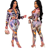 Fashion Digital Printing Health Cloth Chest Strap Sets Casual