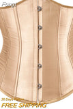 Plus size Women Underbust Corset Sexy Bustiers Workout Shape Body Belt Slimming Shapers Girdles Dropship