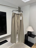 Fongt 2025 New Belt With Neck Neck Vest Style Blouse + Trousers Suit