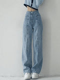 Seam Detail Washed Boyfriend Jeans-Outfit