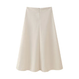 Spring Vest Top 1014303 Flute Skirt 1014304-Outfit