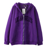 Style Lazy Cardigan Hoodie 2024 Spring And Autumn Oversize Zipper Jacket Couple Style-Outfit