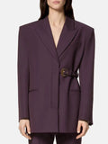 Fongt Suit 2025 Autumn New Temperament Elegant Atmospheric Design Slim Slim Thin Suit Jacket Woman