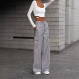 Fongt Autumn And Winter New Commuter High-Waisted Trousers Casual Trousers Women