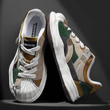 Men's Dissolving Shoes Women High Quality Microfiber Leather Sneakers Shell Toe Dissolving No-slip Sports Shoes