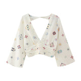 New Blended Printed Jacket 8042453 Vest 8070452 Trousers-Outfit