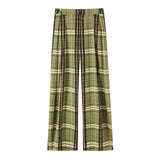 Fongt Women's INS Exploding Fashion Casual Flax Trousers