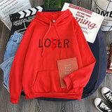 Women Harajuku Loser Lover It Inspired Hoodie Sweatshirt Casual Pullover Tracksuit Movie It Loser Club