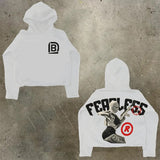 Men's Hoodie Y2K Original Hip-Hop Cartoon Graphic Print Pullover Fashion Leisure Loose Sports Shirt Man-Outfit