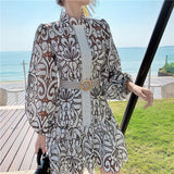 Hollow Out Lace Floral Embroidery