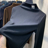 Fongt Korean Version Of Long-Sleeve T-Shirt Women's