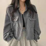 Academia Cropped Corduroy