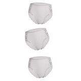Hot Sale Cotton Panties Comfot Seamless High Waist Women's Panties Solid Lace Briefs Underwear Sexy Plus Size