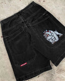 Shorts Y2K Hip Hop 2023 Original Gothic Pocket Baggy Jeans Shorts Man-Outfit