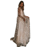 Fongt Summer New Dress Wish Women's Solid Color Perspective Showback Dress Dress Dress