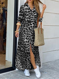 Robe Elegant Button Long Shirt
