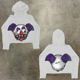Men's Hoodie Y2K Original Hip-Hop Cartoon Graphic Print Pullover Fashion Leisure Loose Sports Shirt Man-Outfit