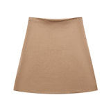 Fongt Women's INS Burst Women's Simple Loose Knitted Coat Mini-Skirt Set