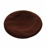 Style Vintage Unisex Women Men Wool Warm Plain Beret Beanie Hat Cap Hot Selling