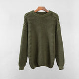 Loose Autumn Sweater Women 2020 New Korean Elegant Knitted Sweater Oversized Warm Female Pullovers Fashion Solid
