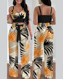 Fongt New Fashion Slings Two-Piece Women's Clothing