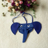 Men's Sex Underwear Elephant T-Tong Trousers Cartoon Sexy T-Pants Sex T-Tong Trousers Elephant