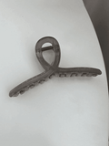 Large Morandi Color Hair Claw Clip-Outfit