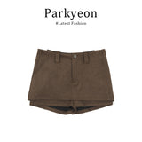Fongt Style Design Workwear Jacket With Temperament Shirt High Waist Shorts Three-Piece Set