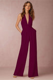 Fongt Spring Casual Jumpsuit Ebay Sexy Sleeveless Hanging Neck
