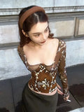 Square Neck Corset