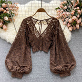 Long Sleeve Open Back Short