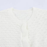 Fongt Lace Knitted Cardigan