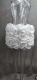 Fongt And Summer New Sexy Fish Bone Strap Adjustable Bosom Heavy Industry Flower Skirt Set LX0107