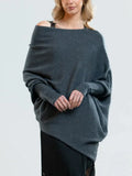 Color Round Neck Long Sleeve