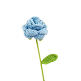 Fongt Woven Rabbit Head Sunflower Sunflower Wool Knitting Flowers Send Bestie Imitation Bouquet Finished Products-Outfit