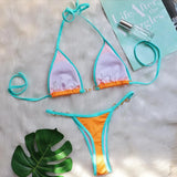 Fongt Style 2023 Web Celebrity Sexy Bikini Quilting Metal