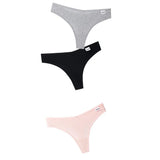 G-string Panties Cotton Women's Underwear Sexy Panties Female Underpants Thong Solid Color Panty Lingerie T Back