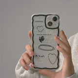 Black and White Phone Case-Outfit