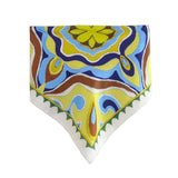 Summer Halter Scarf Blouse Printed Vertical Trousers Set-Outfit