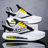 Men's Breathable Running Shoes High Quality Air Sole Cushioning Sneakers Outdoor Wear-resistant Reflective Jogging