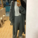 Fongt Lazy Wind V-Neck Sweater Women's Autumn And Winter 2024 New Niche Design College Wind Knitting