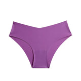 Seamless Women's Panties Sexy Underwear Briefs Low Rise Solid Female Panty Comfort Lady Lingerie