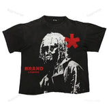 Printing Of Men's T-Shirt Blutosatire Billdog Cotton Oversized Picture-Outfit