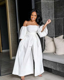 Woven Casual Attractive Off-shoulder Chest-wrapped